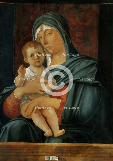 The Virgin and Child, ca 1470-1475. Creator: Bellini, Giovanni (1430-1516).