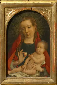 The Virgin and Child, ca 1485. Creator: Sittow, Michael (1460/68-1525)