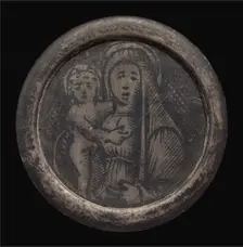 The Virgin and Child. Creator: Unknown