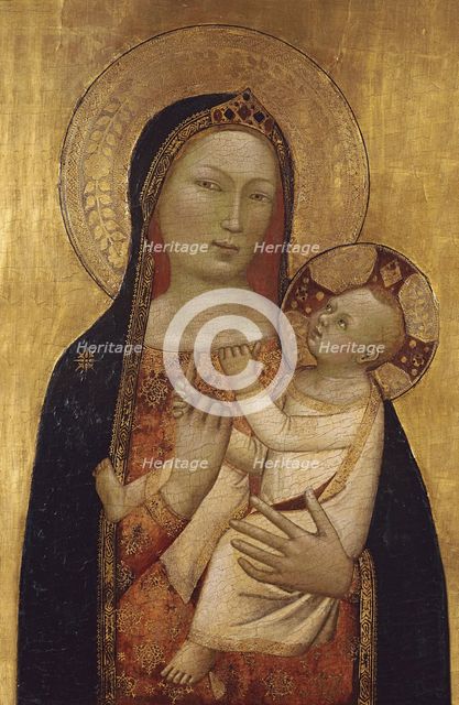 The Virgin and Child. Artist: Daddi, Bernardo (1290-1350)