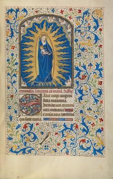 The Virgin and Child; Arenberg Hours, early 1460s. Creator: Willem Vrelant