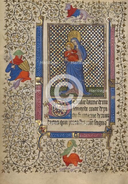 The Virgin and Child; Book of Hours, about 1410. Creator: Unknown.