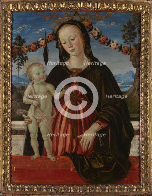 The Virgin and Child, c. 1473. Artist: Fiorenzo di Lorenzo (c. 1440-1522)