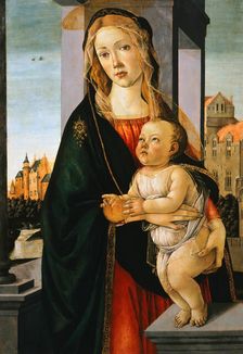 The Virgin and Child, c. 1480. Creator: Botticelli, Sandro, (Workshop)