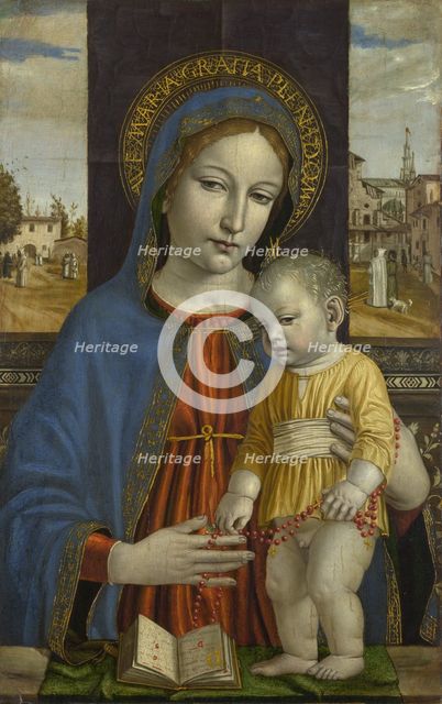 The Virgin and Child, c. 1490. Artist: Bergognone, Ambrogio (1453-1523)