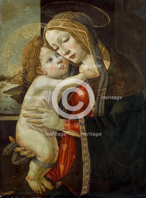 The Virgin and Child, c. 1500. Creator: Botticelli, Sandro (1445-1510).