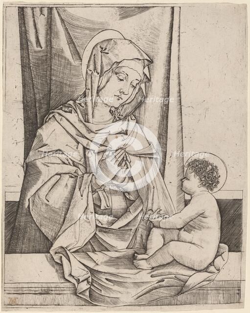 The Virgin and Child, c. 1502. Creator: Benedetto Montagna.