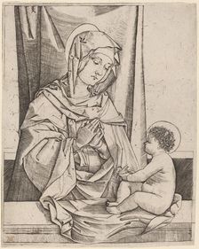 The Virgin and Child, c. 1502. Creator: Benedetto Montagna