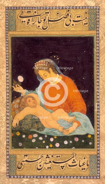 The Virgin and Child, c.1630.  Creator: Unknown.