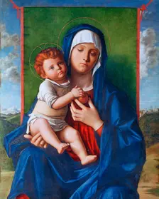 The Virgin and Child c1480-1490. Artist: Giovanni Bellini