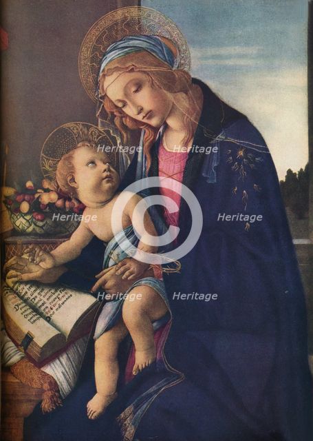 'The Virgin and Child', c1480, (1936). Artist: Sandro Botticelli.