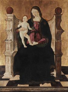 The Virgin and Child, c1490. Creator: Faffeo, Cristofaro (Cristoforo) (active 1489-1497)