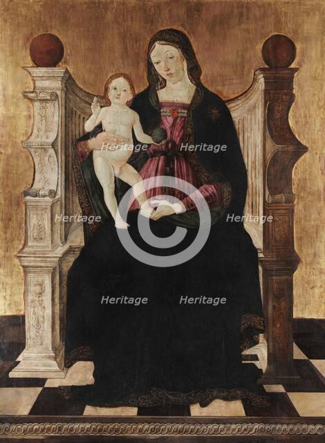 The Virgin and Child, c1490. Creator: Faffeo, Cristofaro (Cristoforo) (active 1489-1497).