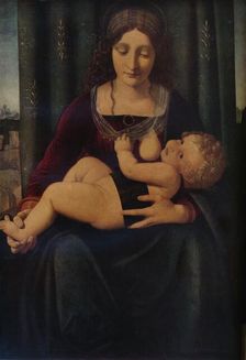 The Virgin and Child c1493-9. Artist: Giovanni Antonio Boltraffio