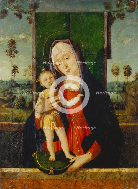 The Virgin and Child, c1495-1505. Creator: Alvise Vivarini circle.