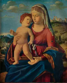 The Virgin and Child c1496-9. Creator: Giovanni Battista Cima da Conegliano