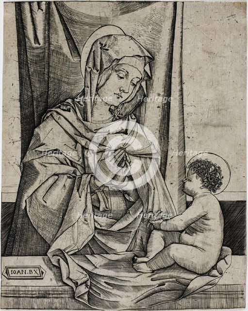 The Virgin and Child, c.1502. Creator: Benedetto Montagna.