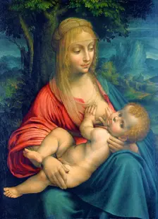The Virgin and Child c1511. Artist: Leonardo da Vinci