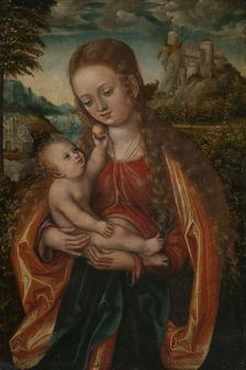 The Virgin and Child, c1518. Creator: Workshop of Lucas Cranach the Elder