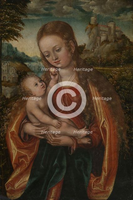 The Virgin and Child, c1518. Creator: Workshop of Lucas Cranach the Elder.