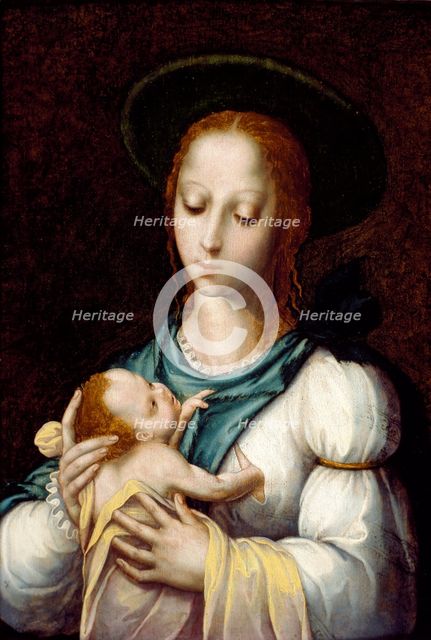 The Virgin and Child, c1567. Artist: Luis de Morales.