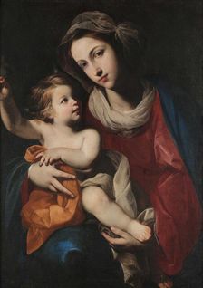 The Virgin and Child, c1640. Creator: Stanzione, Massimo (ca. 1585-ca. 1658)