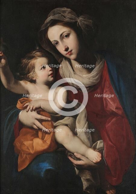 The Virgin and Child, c1640. Creator: Stanzione, Massimo (ca. 1585-ca. 1658).