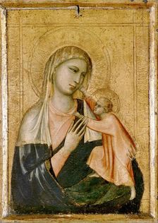 The Virgin and Child, c1310. Artist: Giotto