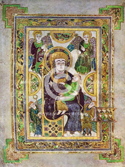 The Virgin And Child, c800 AD, (20th century). Artist: Unknown