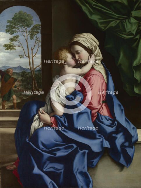 The Virgin and Child Embracing , Between 1660 and 1685. Creator: Sassoferrato (1609-1685).