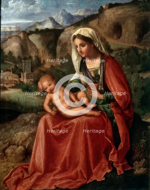 'The Virgin and Child in a Landscape', c1503. Artist: Giorgione