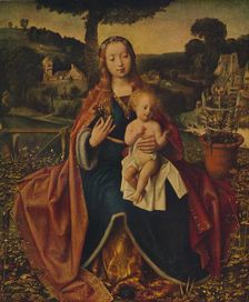 The Virgin and Child in a Landscape c1520. Artist: Jan Provoost