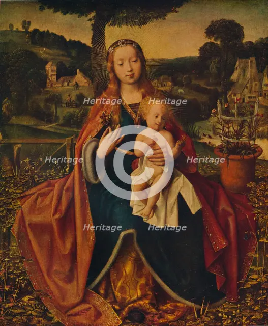 'The Virgin and Child in a Landscape', c1520. Artist: Jan Provoost.