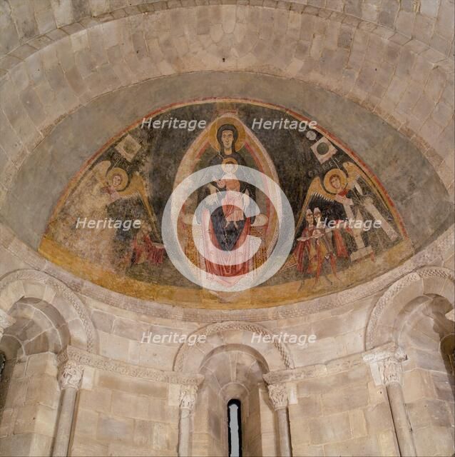 The Virgin and Child in Majesty and the Adoration of the Magi, ca. 1100. Creator: Master of Pedret.