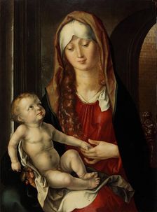 The Virgin and child (Madonna del Patrocinio) , 1495. Creator: Dürer, Albrecht (1471-1528)