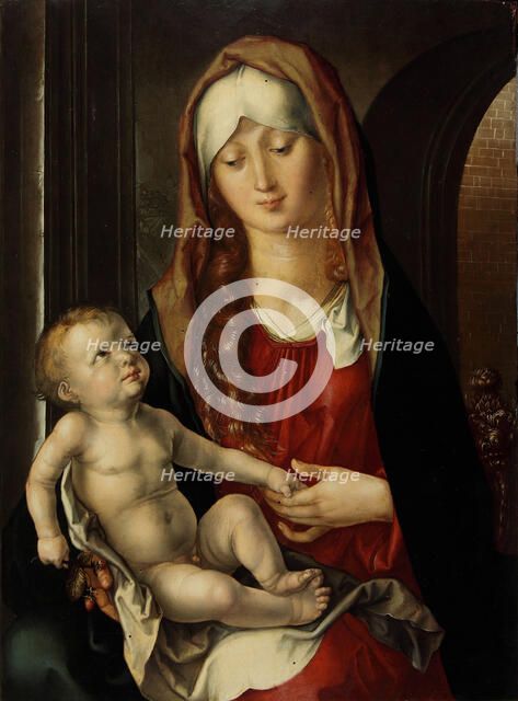 The Virgin and child (Madonna del Patrocinio) , 1495. Creator: Dürer, Albrecht (1471-1528).
