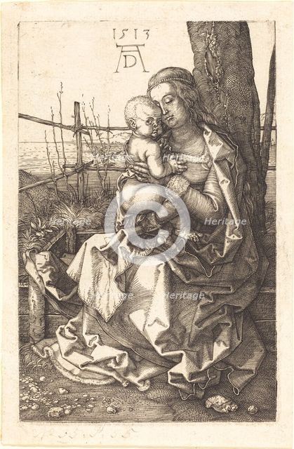 The Virgin and Child Seated by a Tree, 1513. Creator: Albrecht Durer.