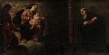 The Virgin and Child Piercing Saint Augustine's Heart, between c1663 and c1711. Creator: José García Hidalgo