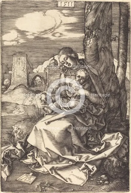 The Virgin and Child with the Pear, 1511. Creator: Albrecht Durer.