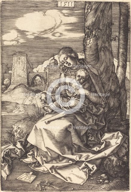 The Virgin and Child with the Pear, 1511. Creator: Albrecht Durer.
