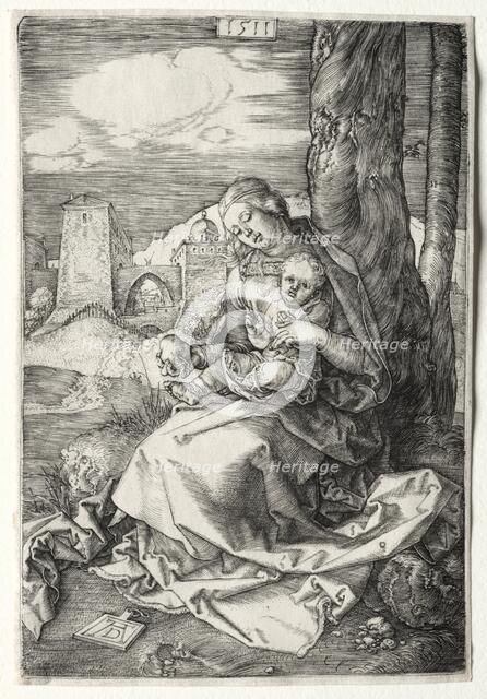 The Virgin and Child with the Pear, 1511. Creator: Albrecht Dürer (German, 1471-1528).
