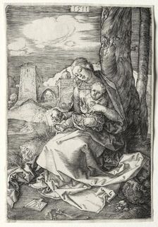 The Virgin and Child with the Pear, 1511. Creator: Albrecht Dürer (German, 1471-1528)