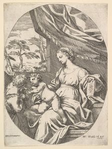 The Virgin and Child with the Young St. John the Baptist, 1647. Creator: Carlo Maratti