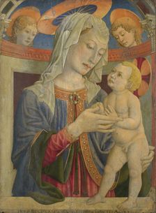 The Virgin and Child with Two Angels