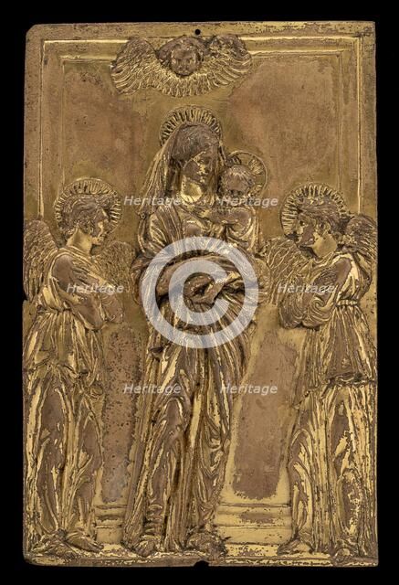 The Virgin and Child with Two Angels, second quarter 15th century. Creator: Unknown.