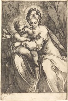 The Virgin and Child with a Rose, c. 1616/1617. Creator: Jacques Bellange