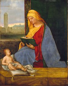 The Virgin and Child with a View of Venice (The Tallard Madonna), early 16th century. Artist: Giorgione