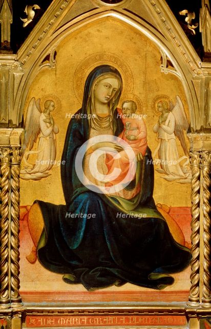 'The Virgin and Child with Angels (Madonna of Humility)', c1408-c1410. Artist: Lorenzo Monaco