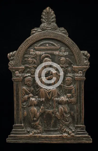The Virgin and Child with Four Saints, 15th century. Creator: Unknown.