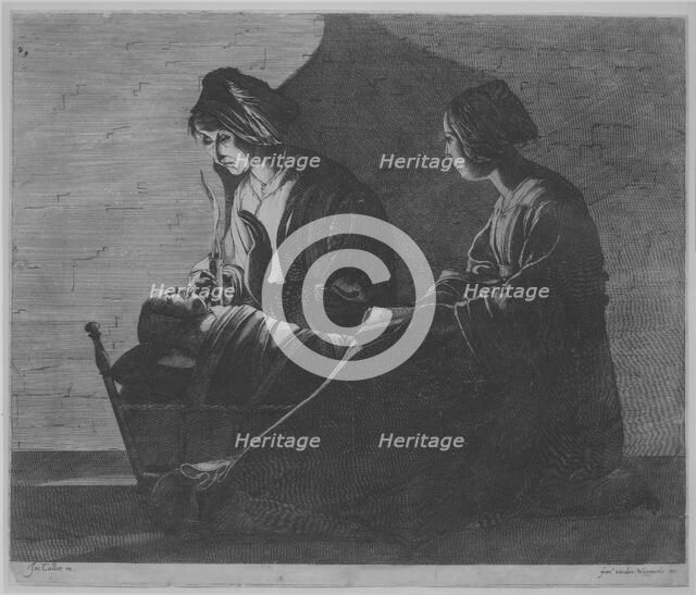 The Virgin and Child with Saint Anne, 1600-1675., 1600-1675. Creator: Anon.